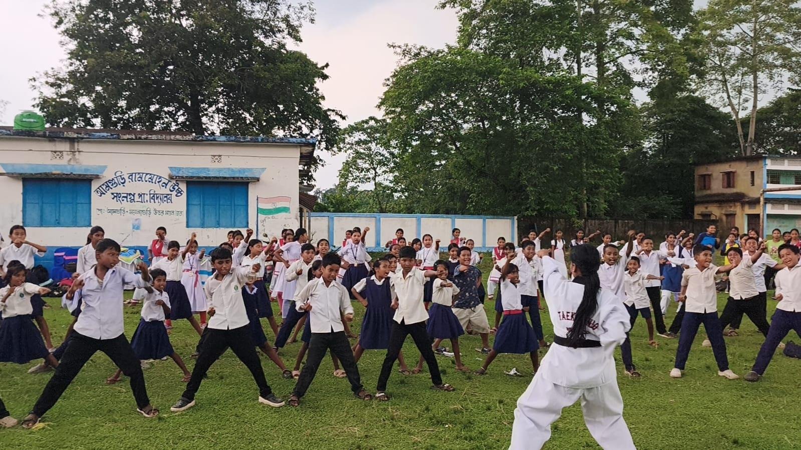 Rammohan School Amguri Taekwondo 15.09.26