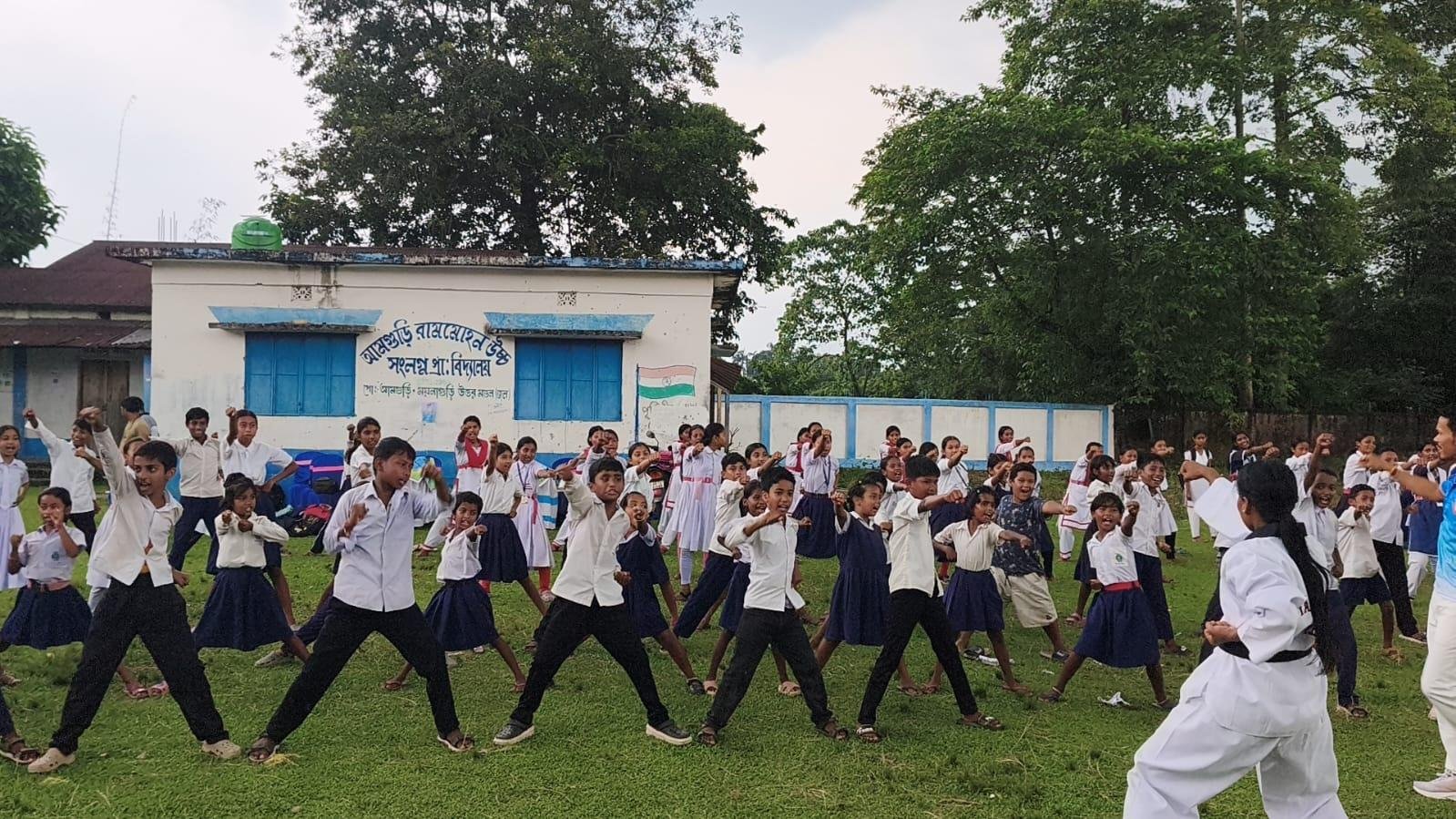 Taekwondo Training Centre Rammohan School Amguri